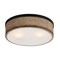 Maxim Lighting Franklin 2-Light Flush Mount 14440DWBK - alternate 1